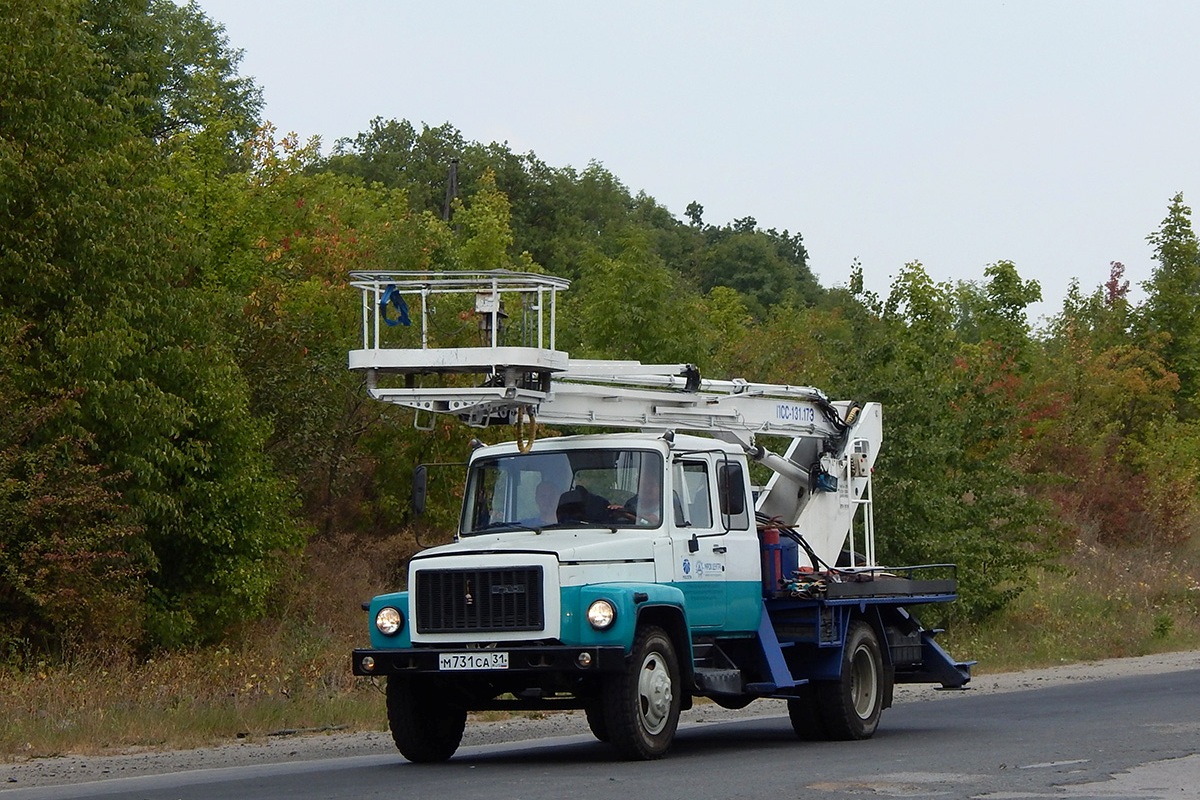 Белгородская область, № М 731 СА 31 — ГАЗ-3307