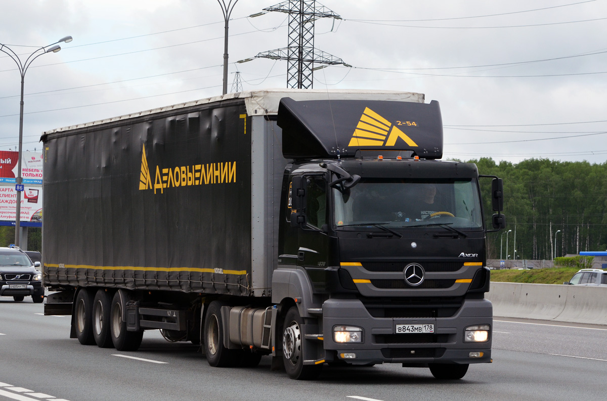 Новосибирская область, № В 843 МВ 178 — Mercedes-Benz Axor 1836