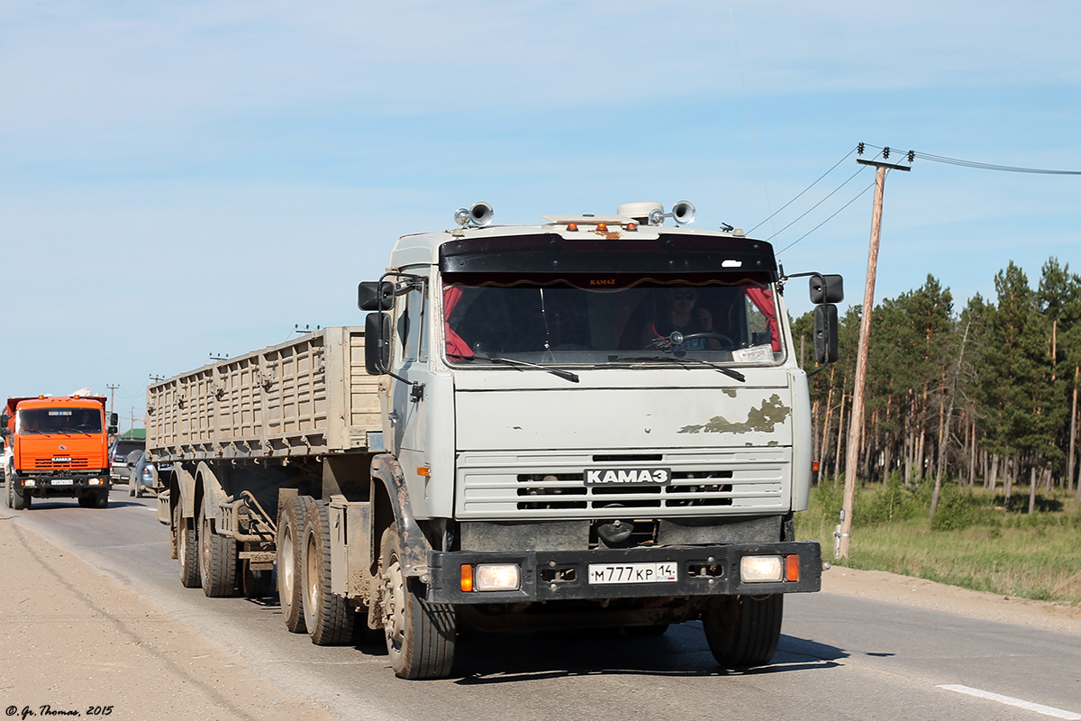 Саха (Якутия), № М 777 КР 14 — КамАЗ-54115-15 [54115R]