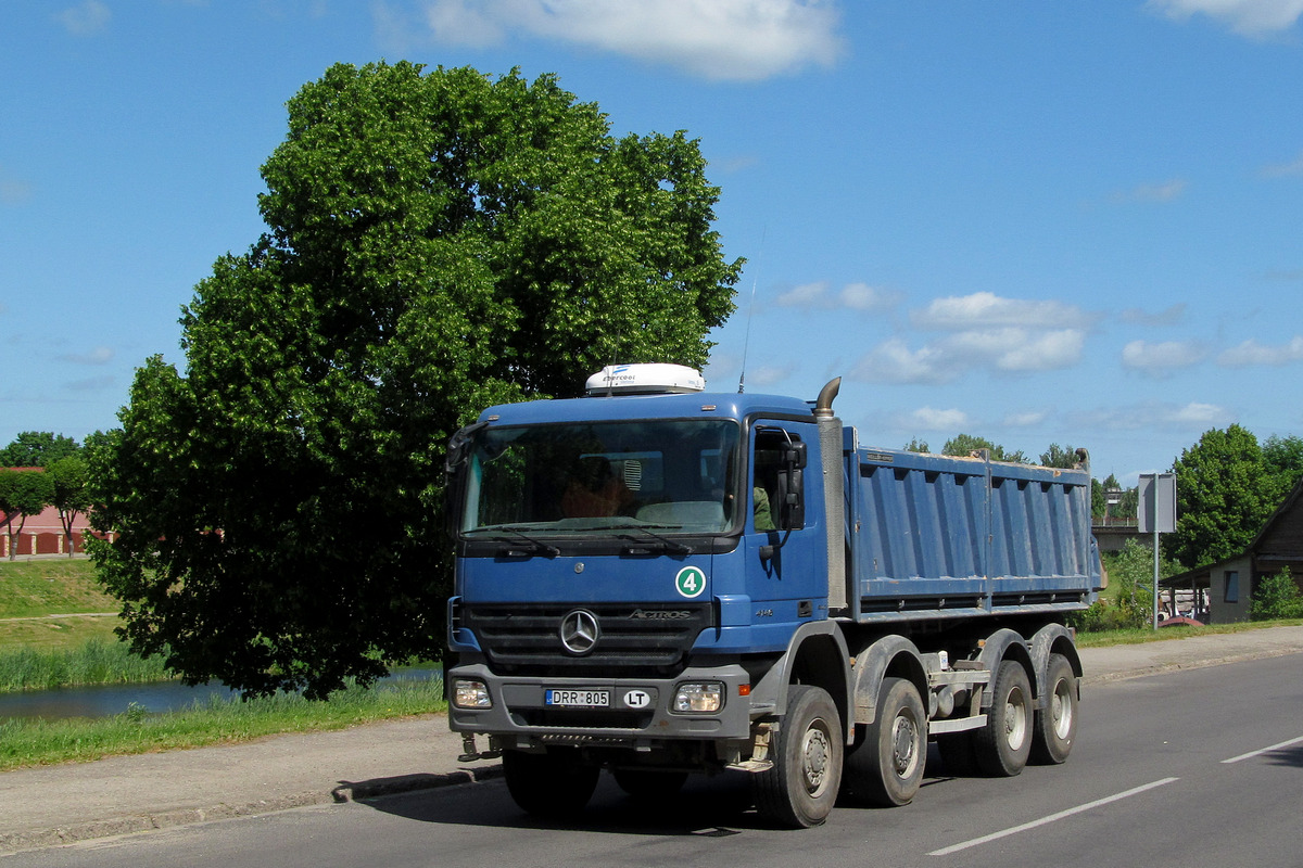 Литва, № DRR 805 — Mercedes-Benz Actros ('2003) 4146