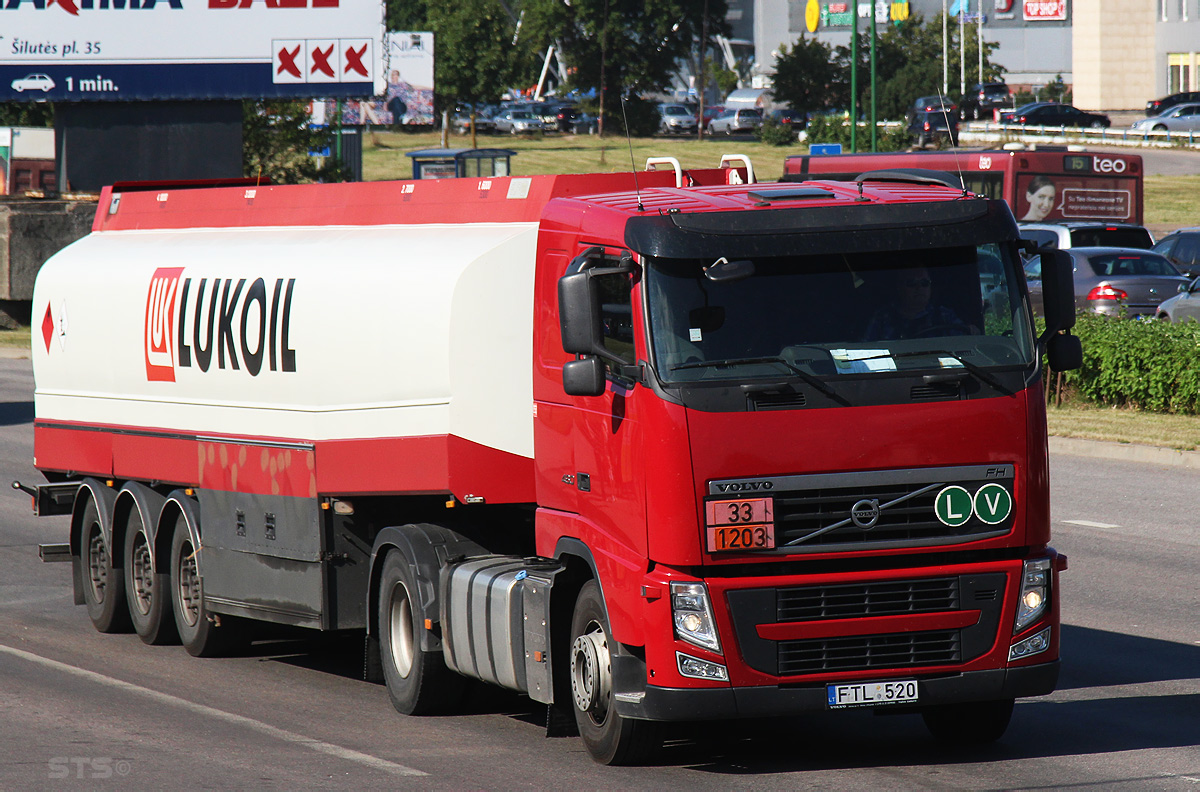 Литва, № FTL 520 — Volvo ('2008) FH.460