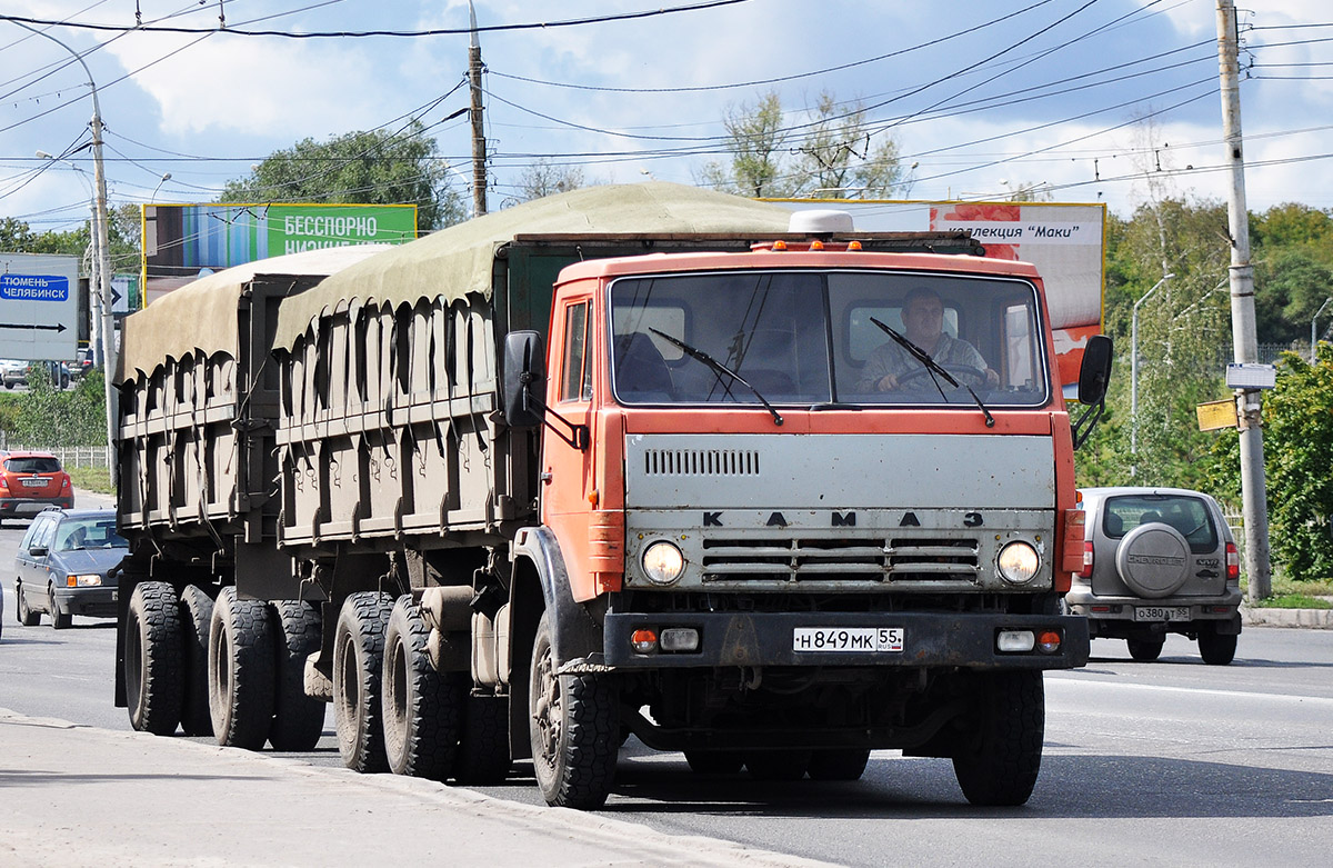 Омская область, № Н 849 МК 55 — КамАЗ-53213