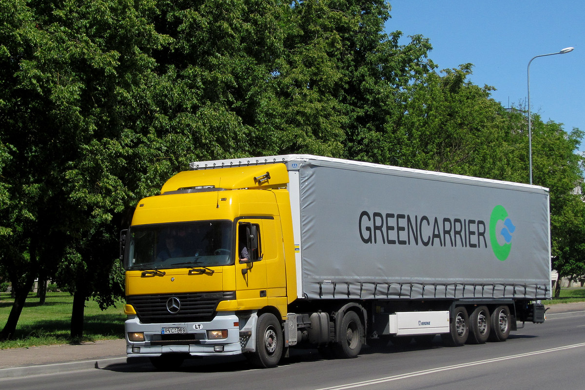 Литва, № RVC 689 — Mercedes-Benz Actros ('1997) 1840