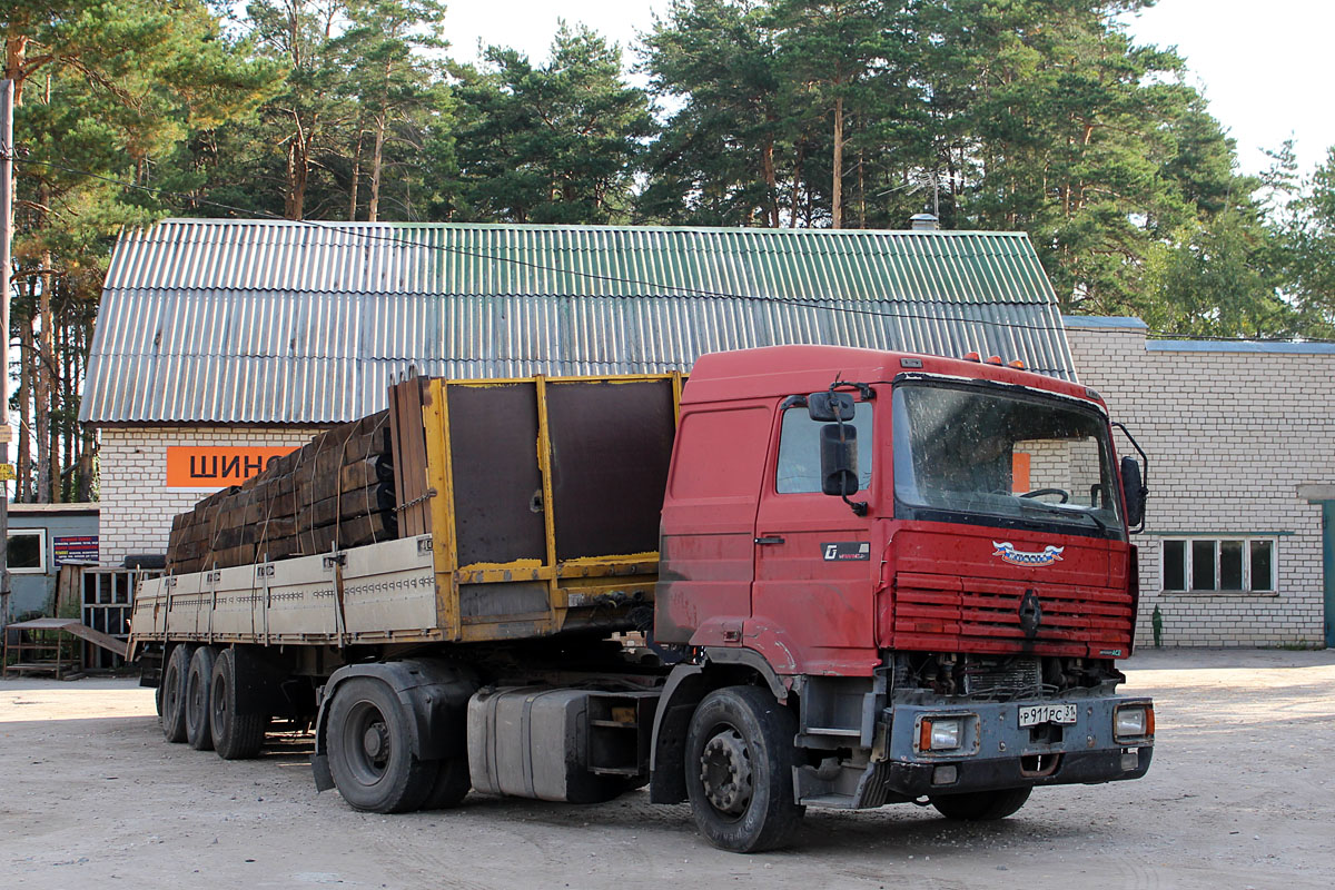 Белгородская область, № Р 911 РС 31 — Renault G-Series Manager