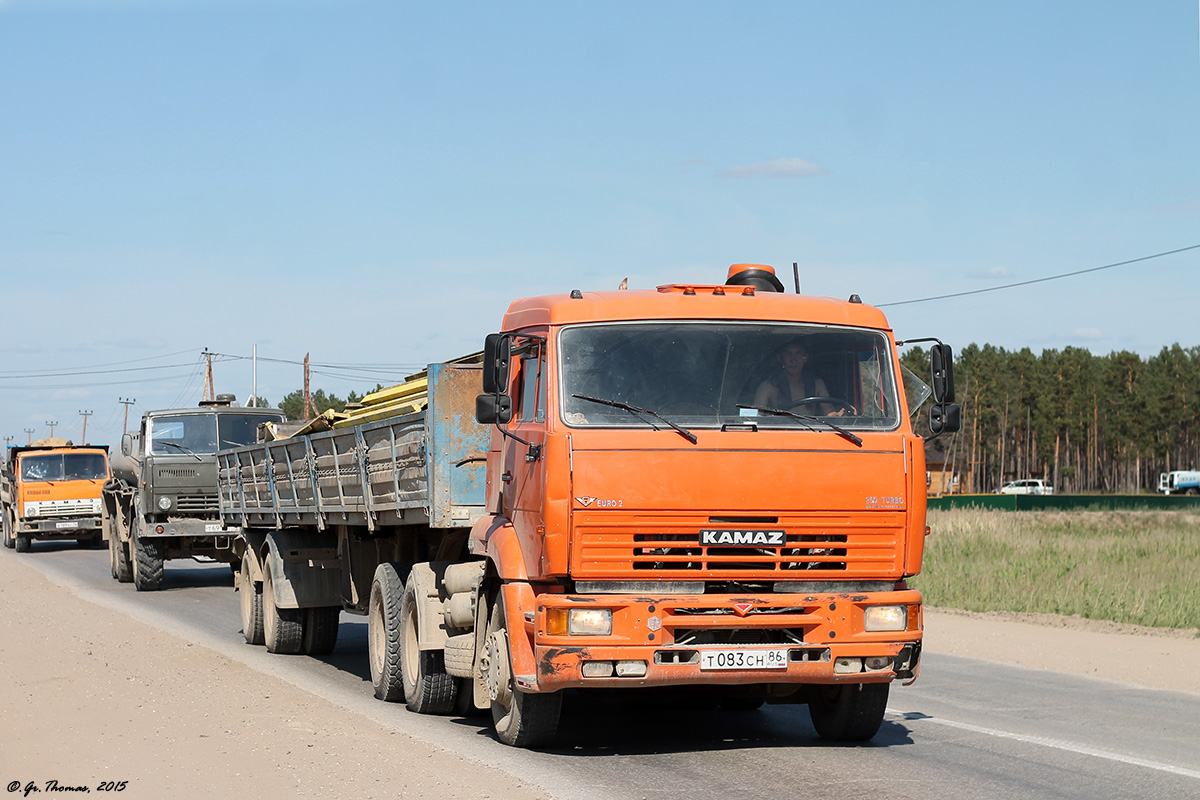 Саха (Якутия), № Т 083 СН 86 — КамАЗ-65116 [651160]