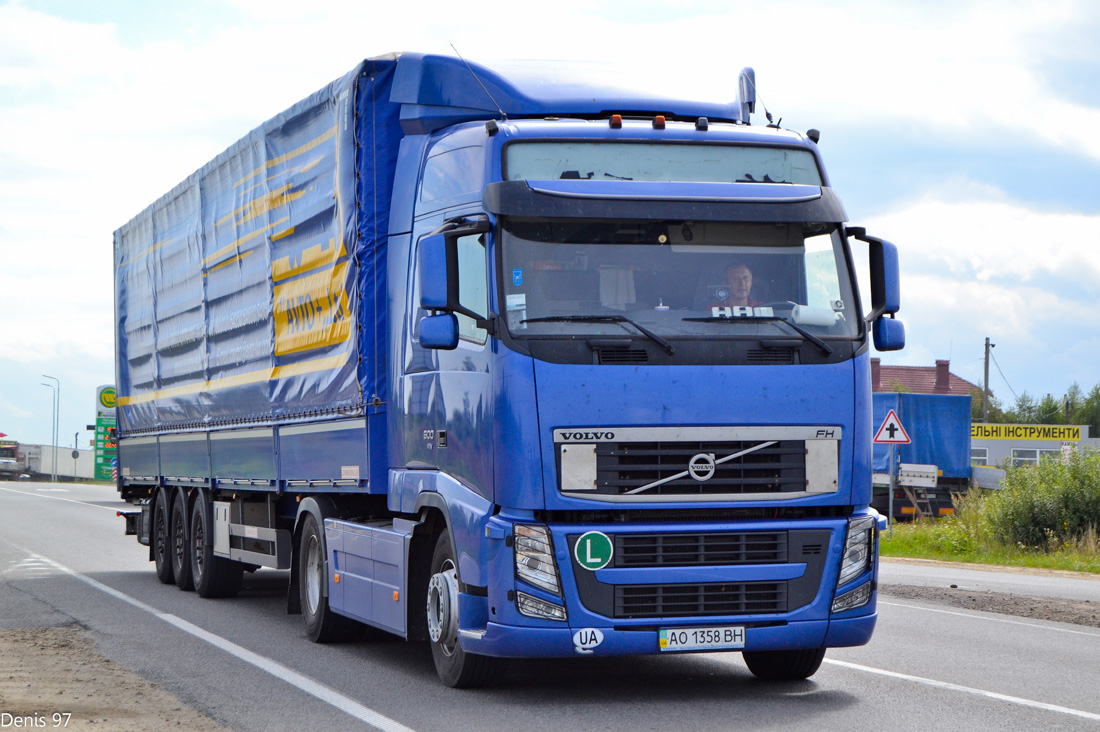 Закарпатская область, № АО 1358 ВН — Volvo ('2008) FH.500