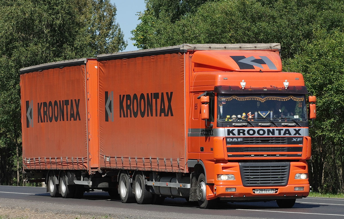 Калининградская область, № Р 281 ЕХ 39 — DAF XF95 FAS