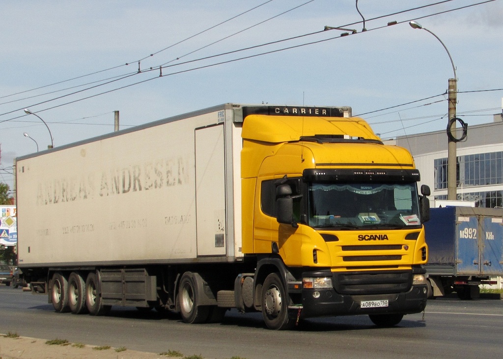 Московская область, № А 089 ВО 750 — Scania ('2004, общая модель)