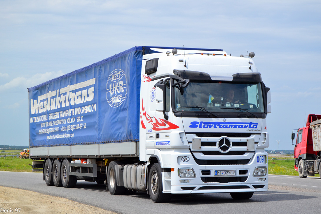 Словакия, № 009 — Mercedes-Benz Actros ('2009) 1844