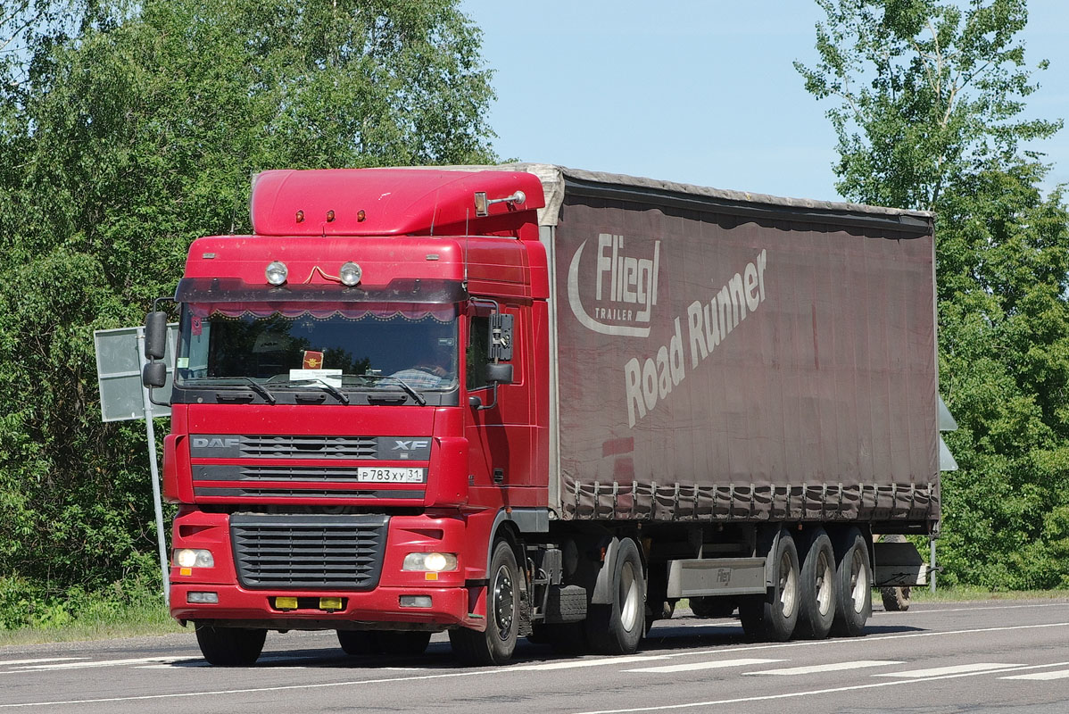 Белгородская область, № Р 783 ХУ 31 — DAF XF95 FT