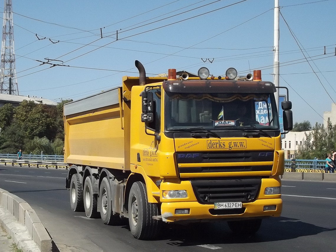 Одесская область, № ВН 6327 ЕН — DAF CF85 FAD