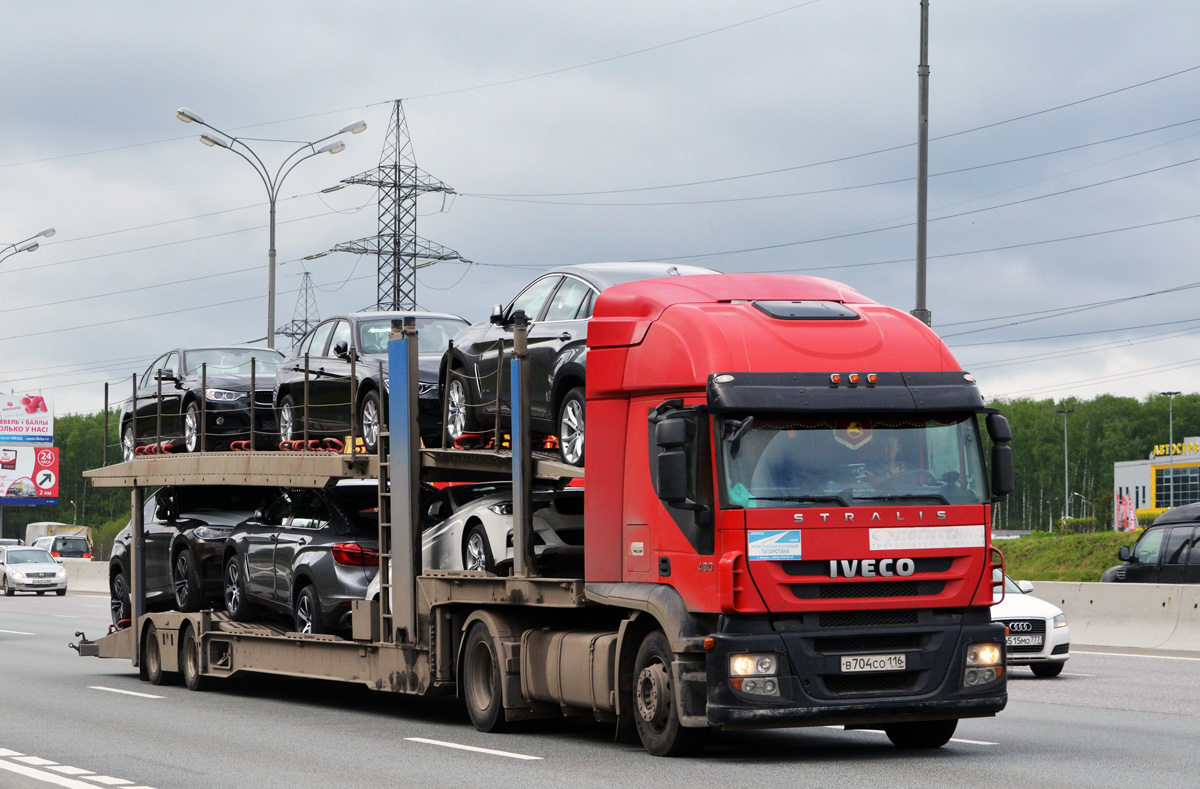 Татарстан, № В 704 СО 116 — IVECO Stralis ('2007) 430