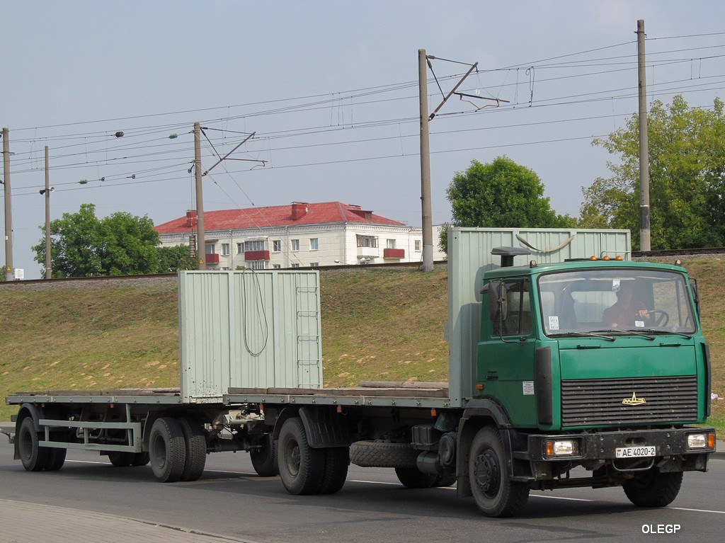 Витебская область, № АЕ 4020-2 — МАЗ-5337 (общая модель)