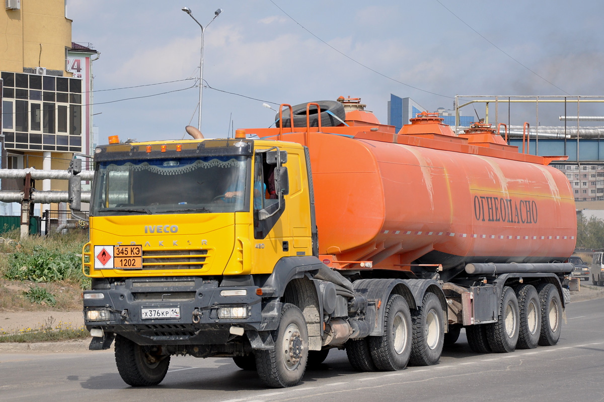 Саха (Якутия), № Х 376 КР 14 — IVECO-AMT Trakker ('2004)