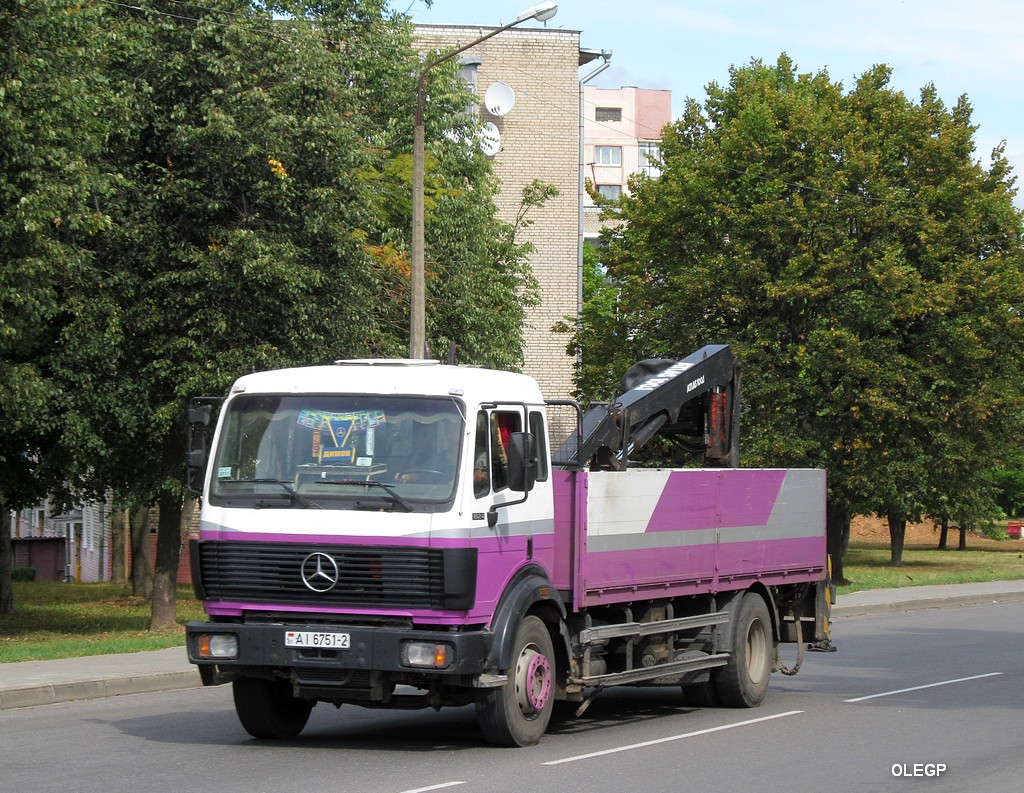 Витебская область, № АІ 6751-2 — Mercedes-Benz SK 1824