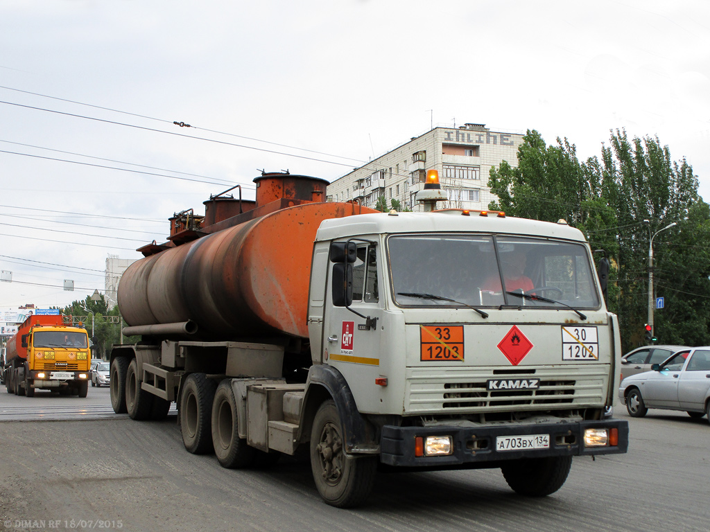 Волгоградская область, № А 703 ВХ 134 — КамАЗ-5410