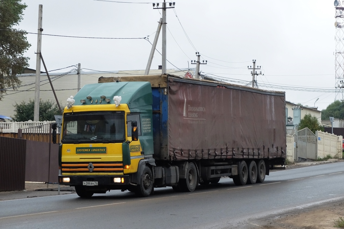 Ярославская область, № Н 386 ВН 76 — Renault R-Series Major