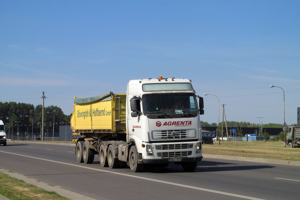 Литва, № HBH 673 — Volvo ('2002) FH-Series