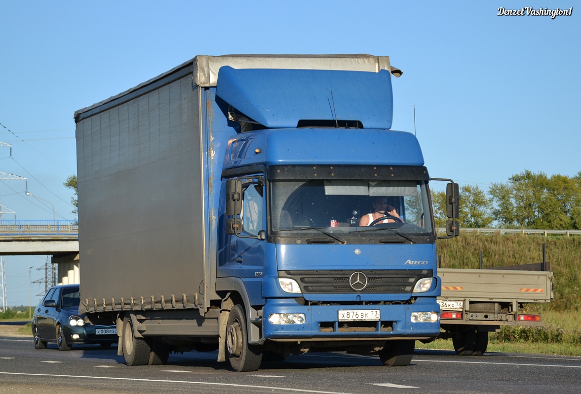 Ульяновская область, № Х 876 ВК 73 — Mercedes-Benz Atego 1223