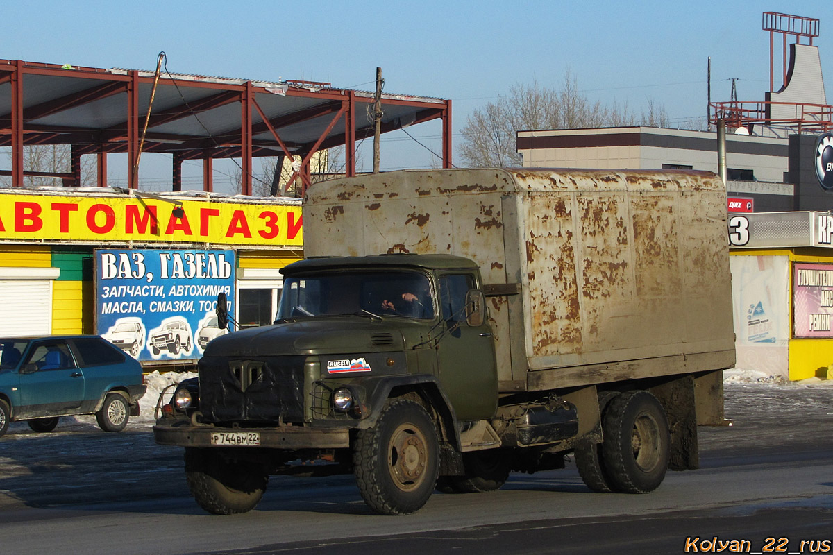 Алтайский край, № Р 744 ВМ 22 — ЗИЛ-130 (общая модель)