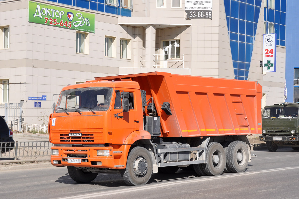 Саха (Якутия), № Е 160 КР 14 — КамАЗ-6520 [652000]