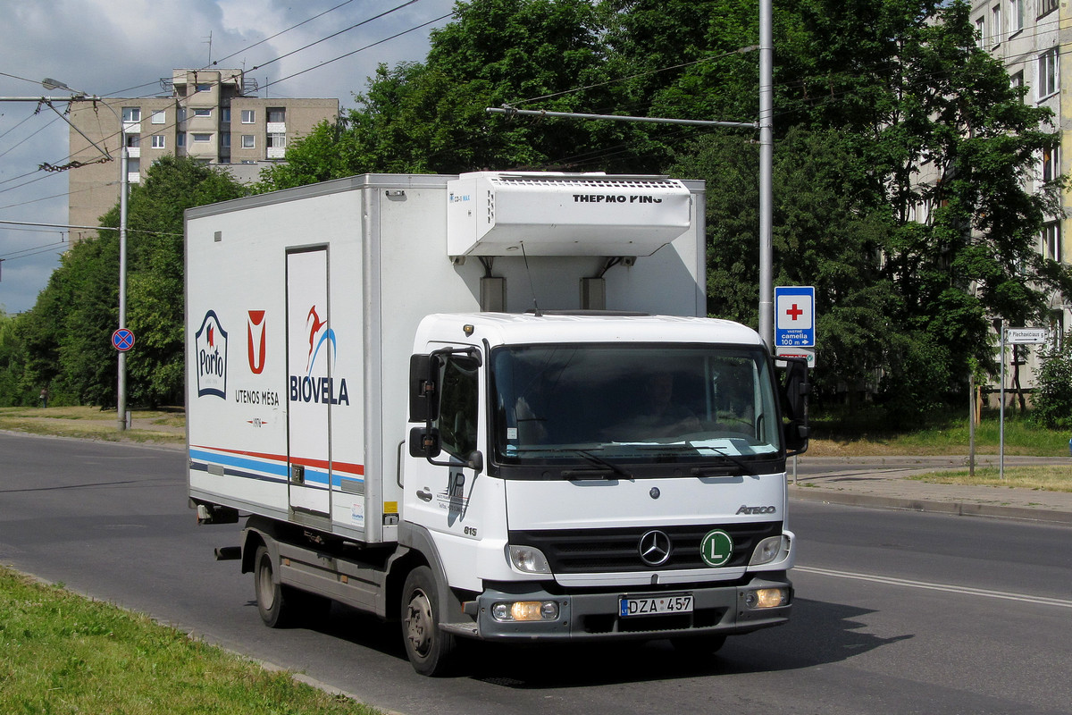 Литва, № DZA 457 — Mercedes-Benz Atego 815