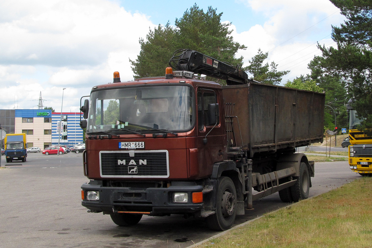 Литва, № HMR 666 — MAN F90 (общая модель)