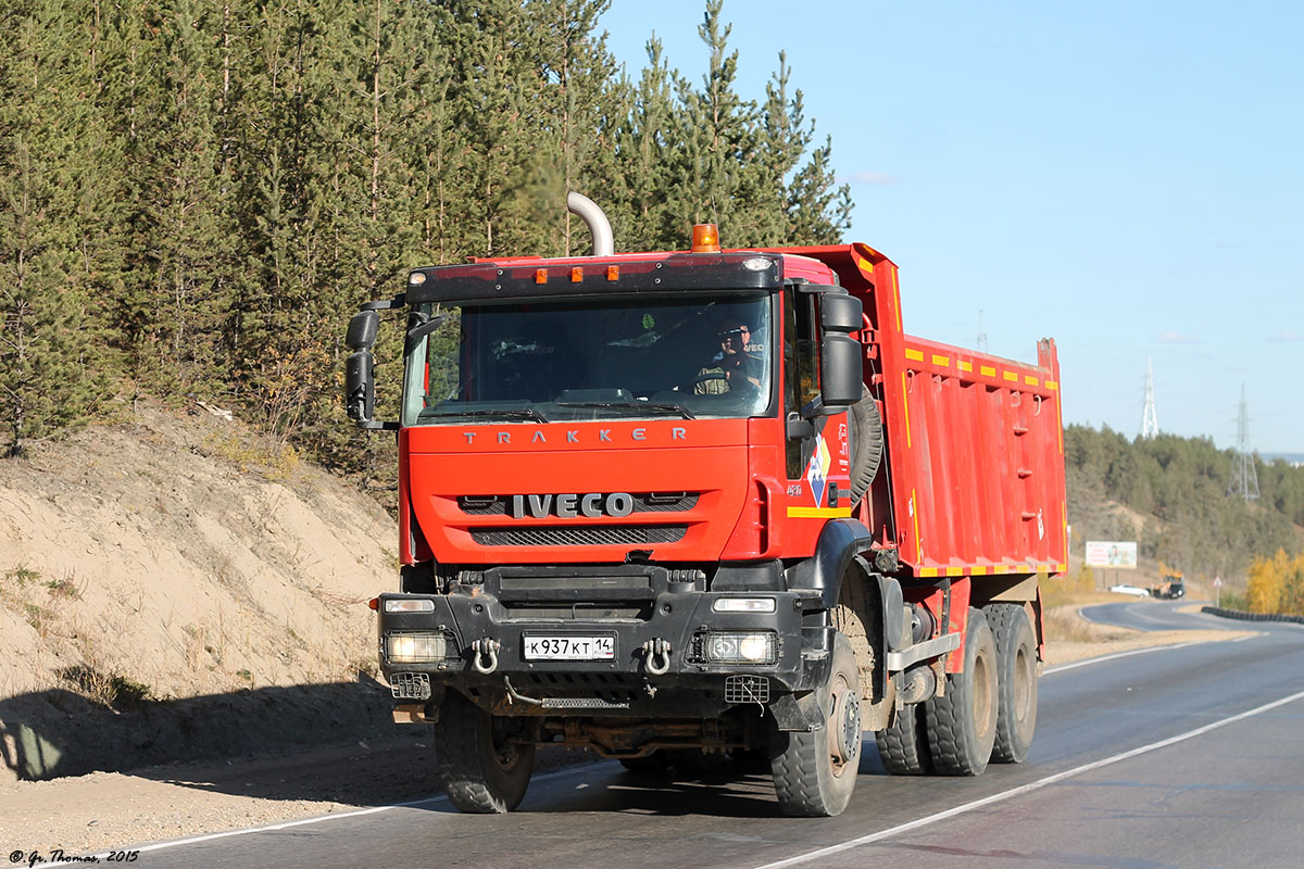 Саха (Якутия), № К 937 КТ 14 — IVECO-AMT Trakker ('2007)