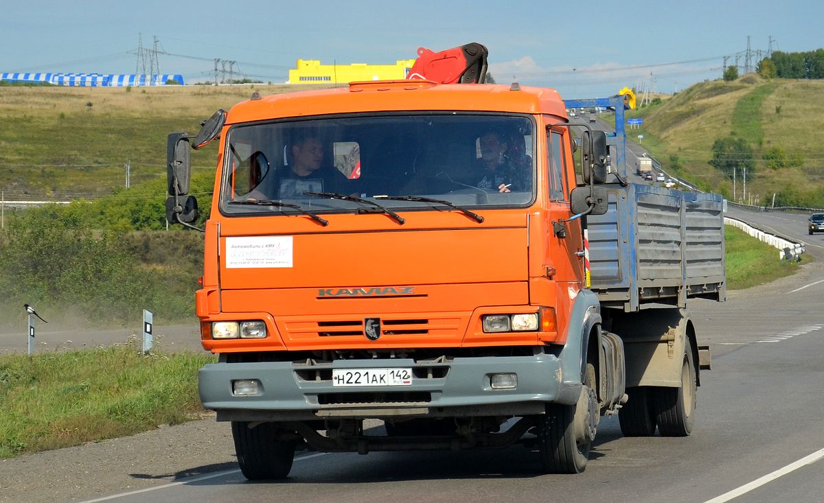 Кемеровская область, № Н 221 АК 142 — КамАЗ-4308-H3(99)