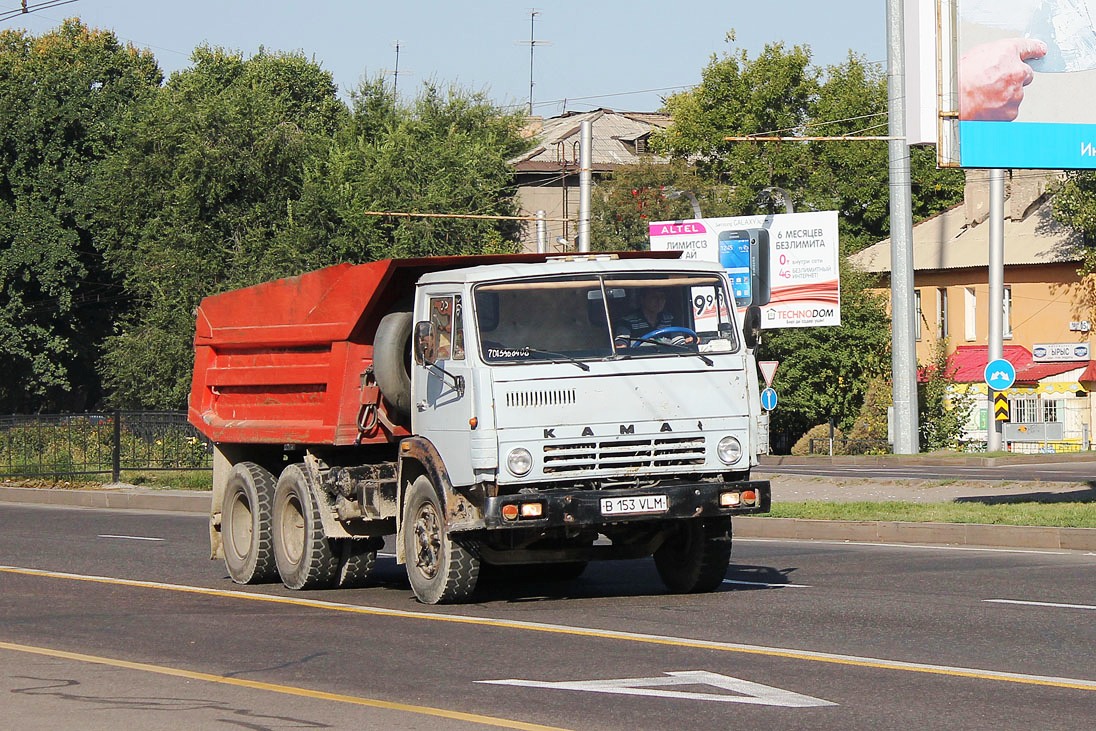 Алматинская область, № B 153 VLM — КамАЗ-5511