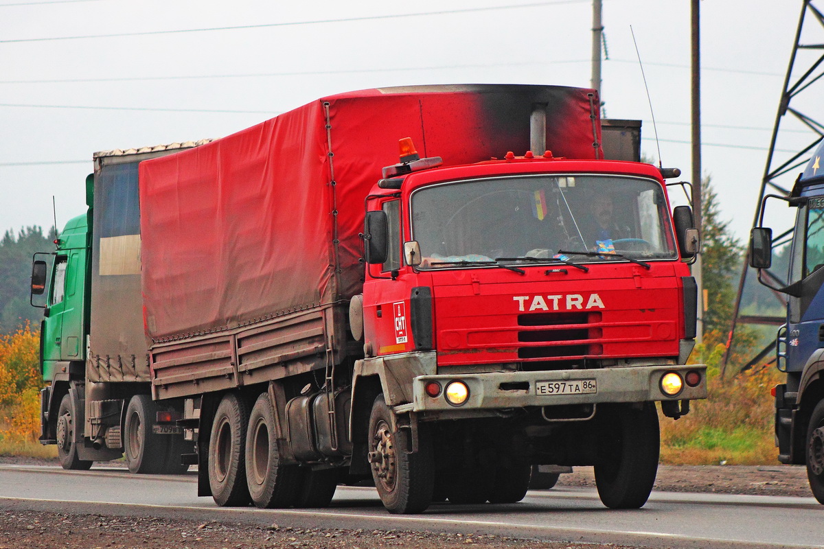 Ханты-Мансийский автоном.округ, № Е 597 ТА 86 — Tatra 815 V