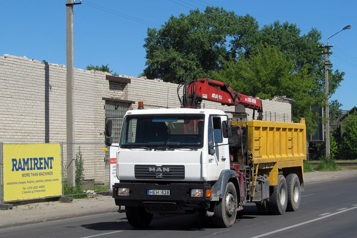 Литва, № HEH 628 — MAN L2000 (общая модель)