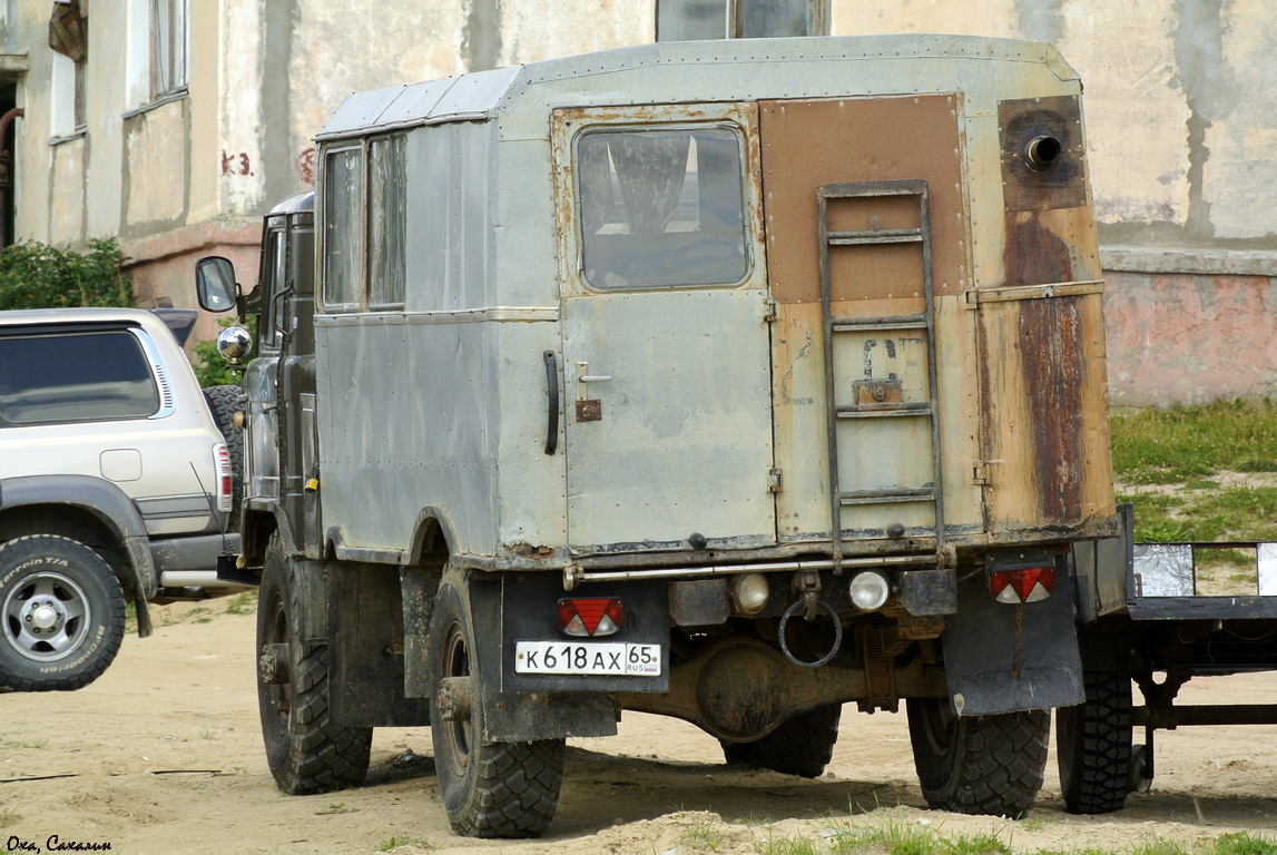 Сахалинская область, № К 618 АХ 65 — ГАЗ-66 (общая модель)