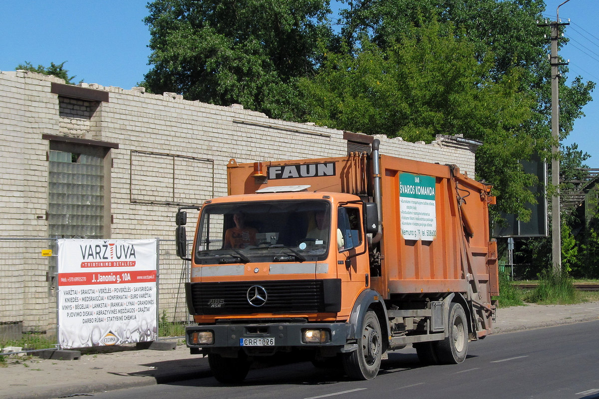 Литва, № CRR 826 — Mercedes-Benz SK 1722