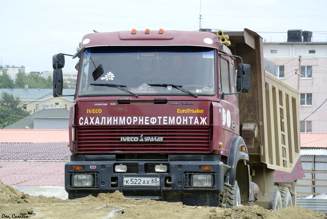 Сахалинская область, № К 522 АХ 65 — IVECO-УралАЗ-6529