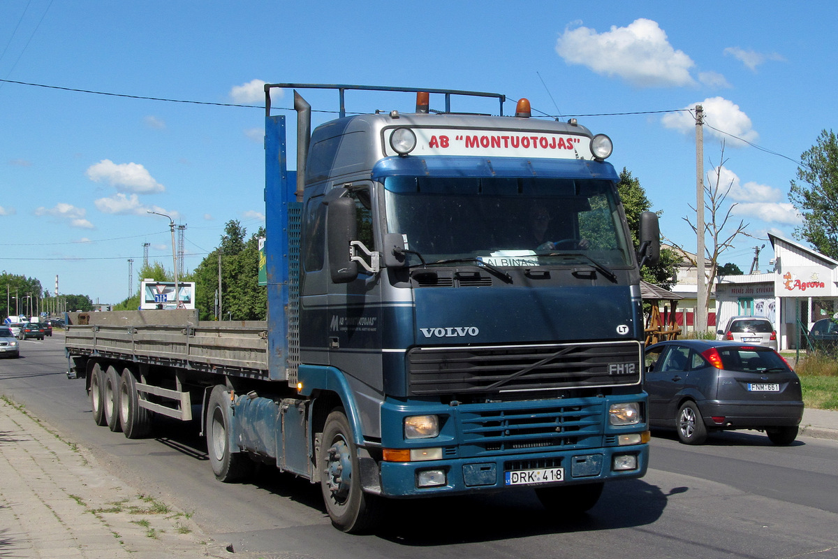 Литва, № DRK 418 — Volvo ('1993) FH-Series