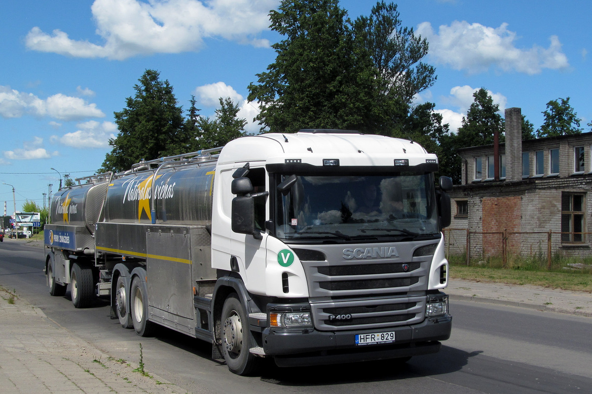 Литва, № HFR 829 — Scania ('2011) P400