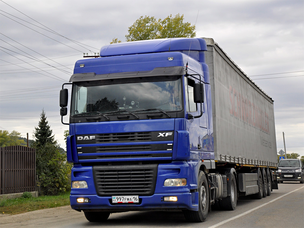 Восточно-Казахстанская область, № 997 FWA 16 — DAF XF95 FT