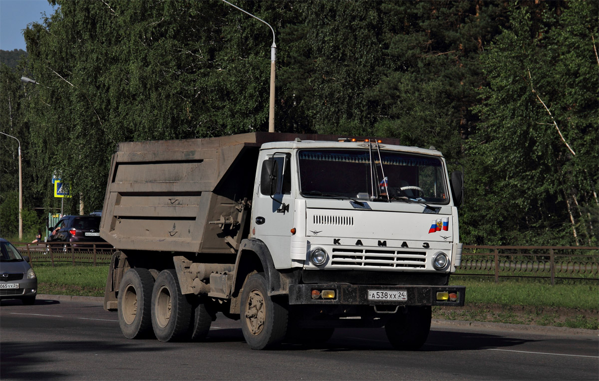 Красноярский край, № А 538 ХХ 24 — КамАЗ-55111-01 [55111A]