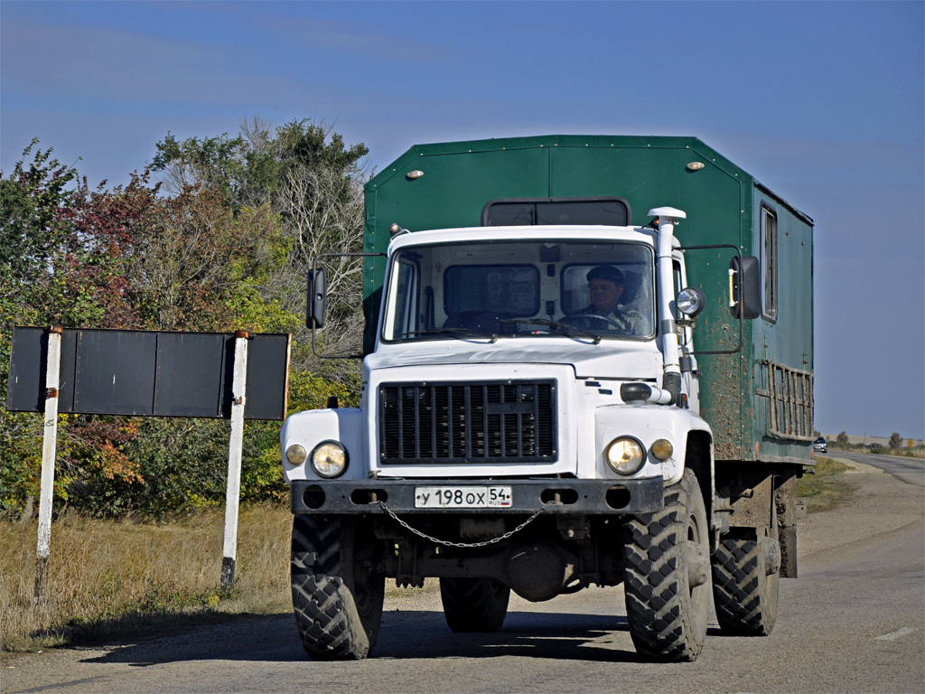 Новосибирская область, № У 198 ОХ 54 — ГАЗ-33081 «Садко»