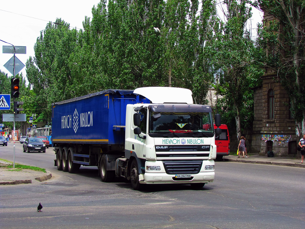 Киев, № АА 2863 МА — DAF CF85 FT