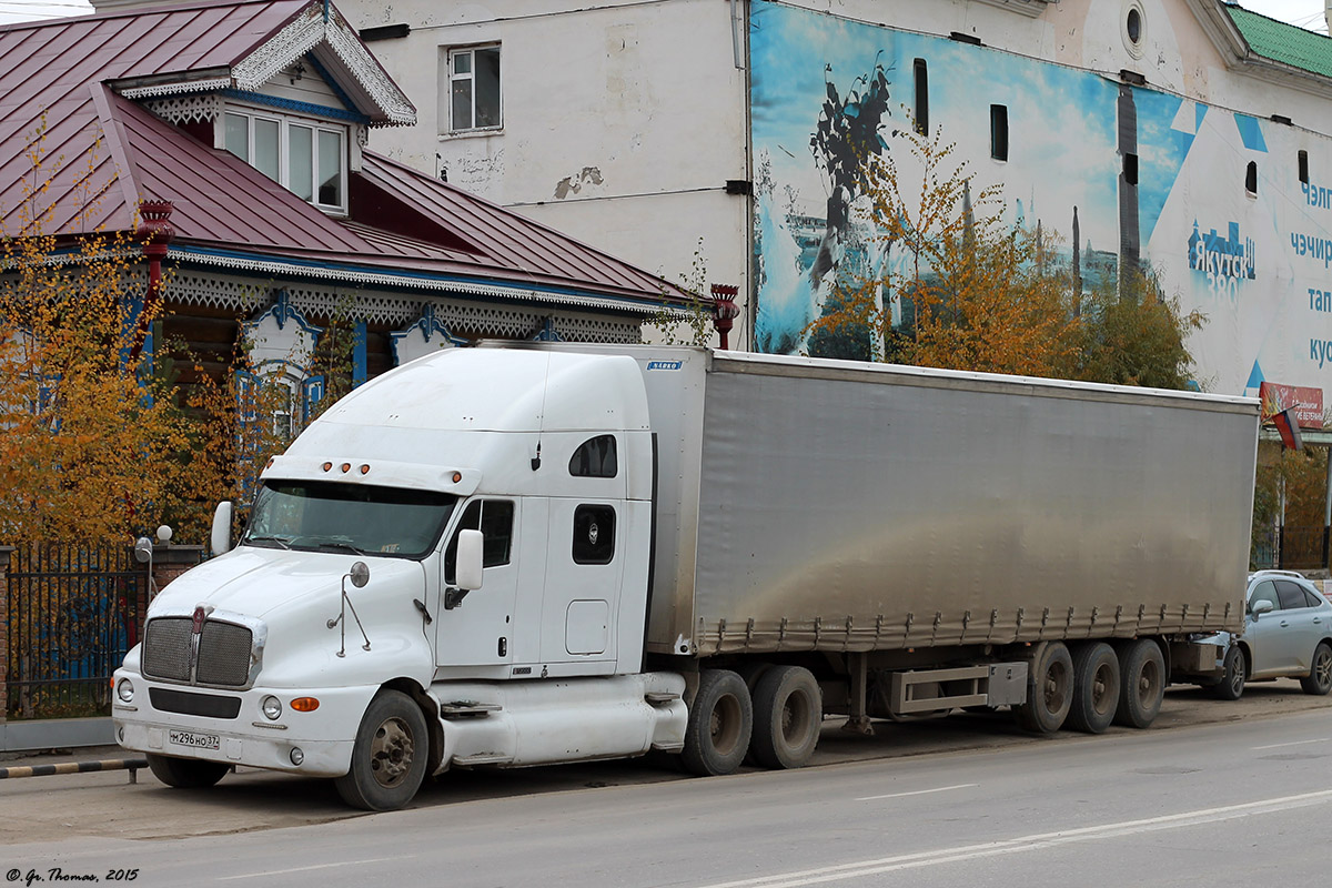 Ивановская область, № М 296 НО 37 — Kenworth T2000