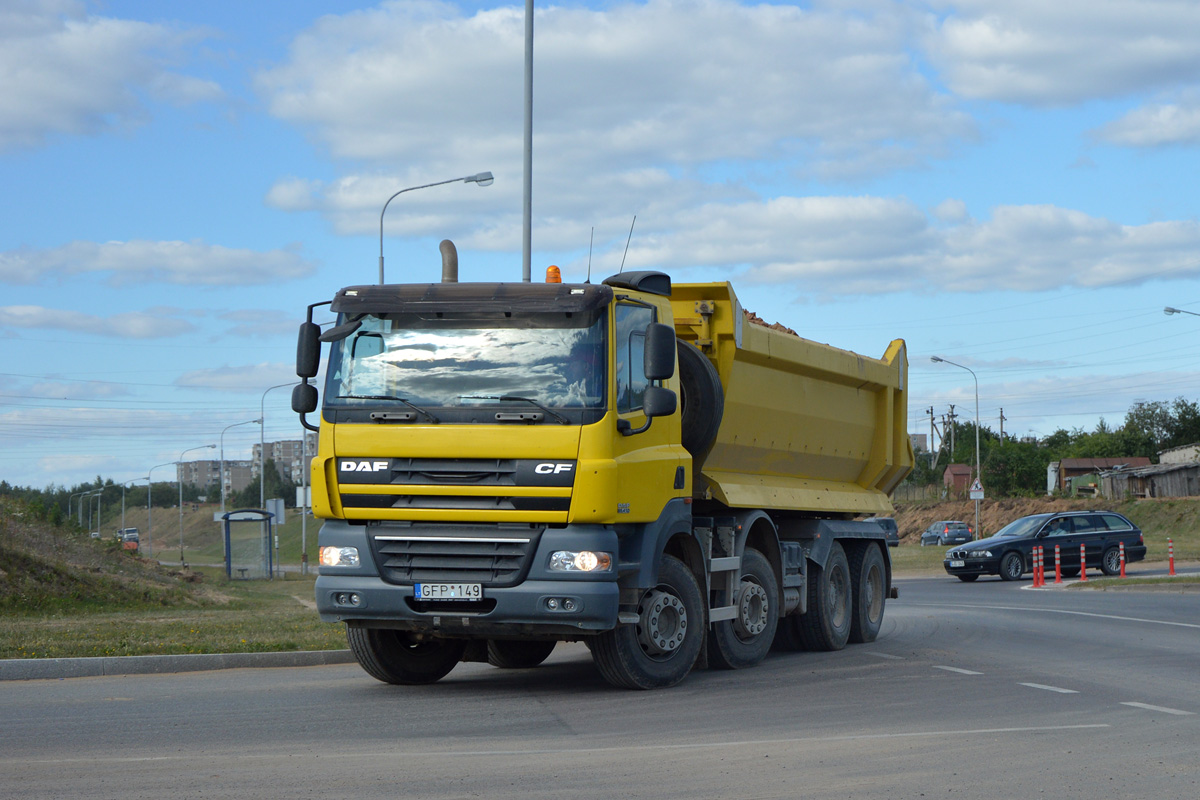 Литва, № GFP 149 — DAF CF85 FAD