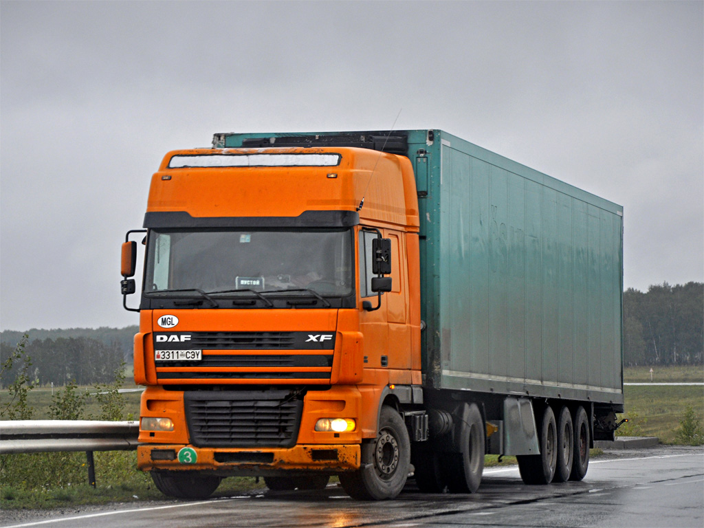 Монголия, № 3311 CЭҮ — DAF XF95 FT