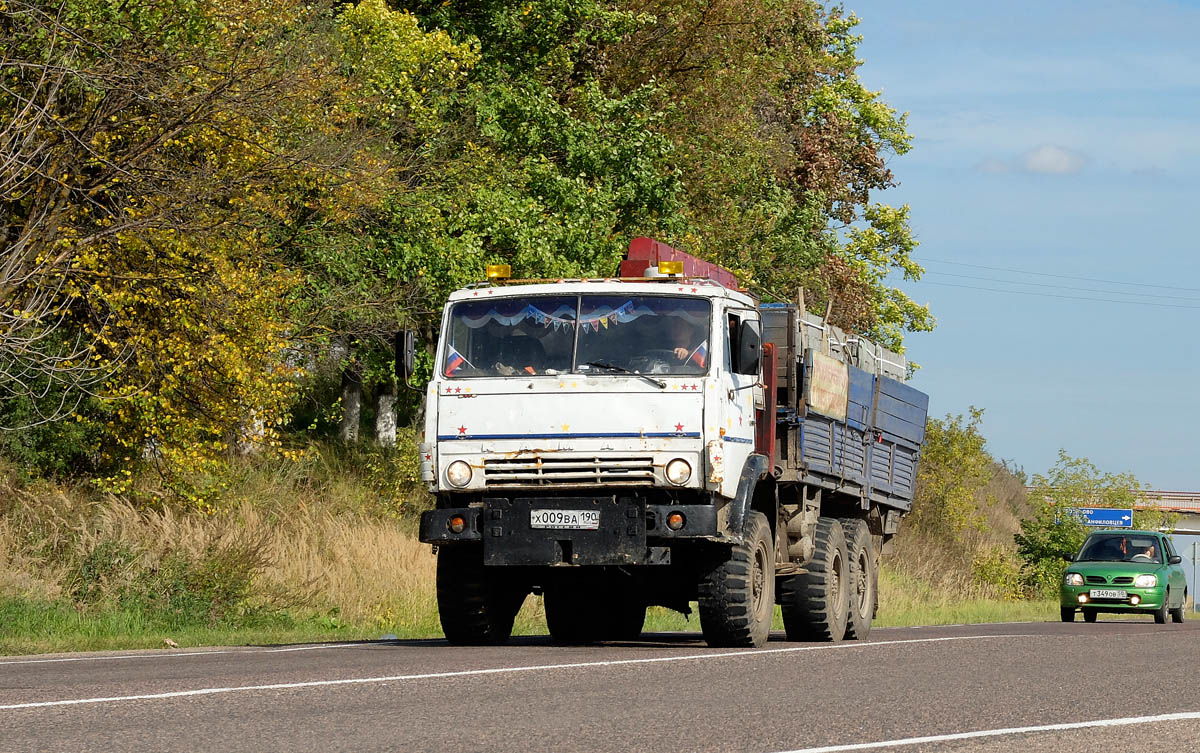 Московская область, № Х 009 ВА 190 — КамАЗ-43101