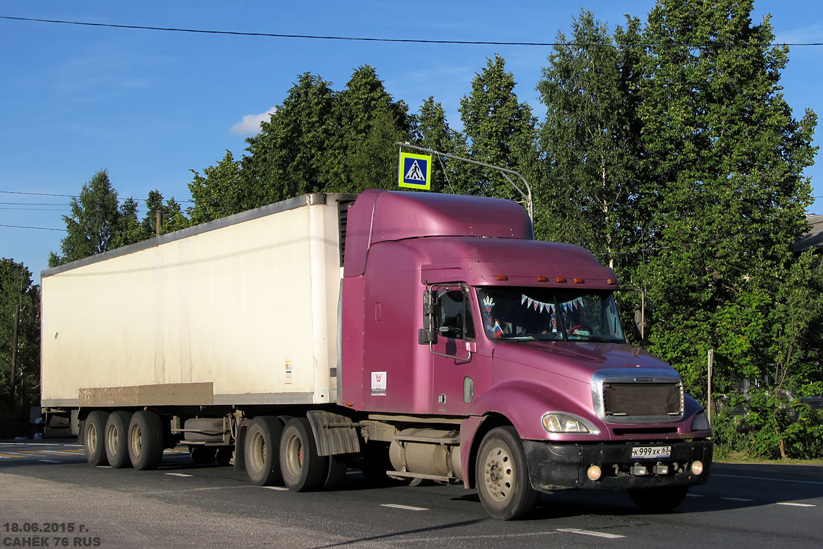 Самарская область, № К 999 ХК 63 — Freightliner Columbia