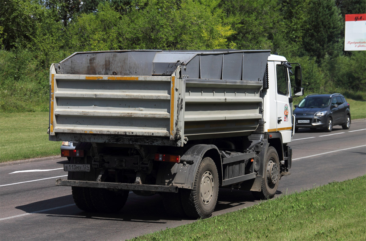 Красноярский край, № Е 113 МУ 124 — МАЗ-5550B3