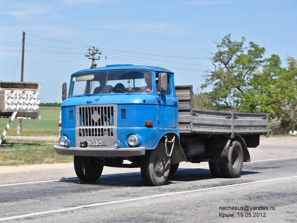 Житомирская область, № 049-54 ВВ — IFA W50L/SP