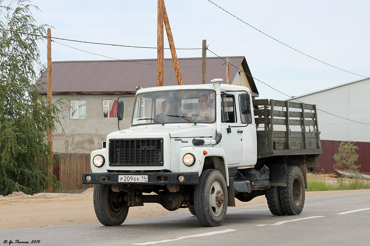 Саха (Якутия), № Р 209 ЕК 14 — ГАЗ-33086 «Земляк»