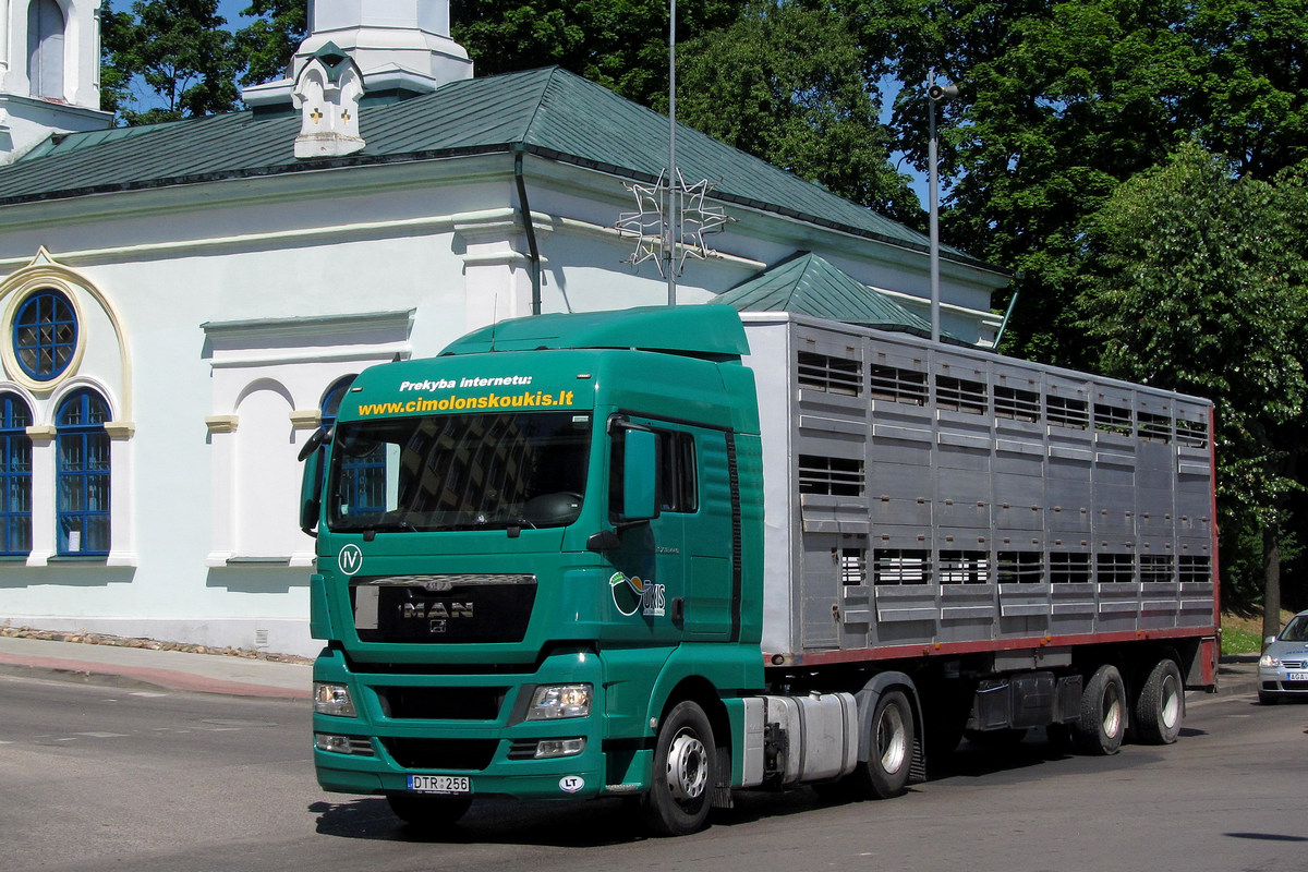 Литва, № DTR 256 — MAN TGX ('2007) 18.440